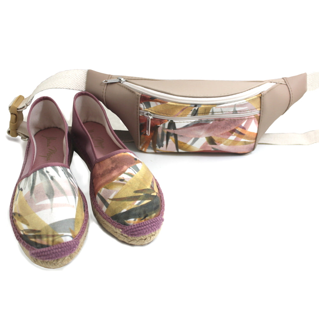 Riñonera mod. JARDÍN ROSA