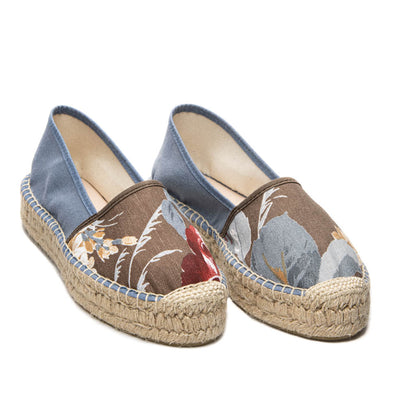 SATIN ROSE espadrilles