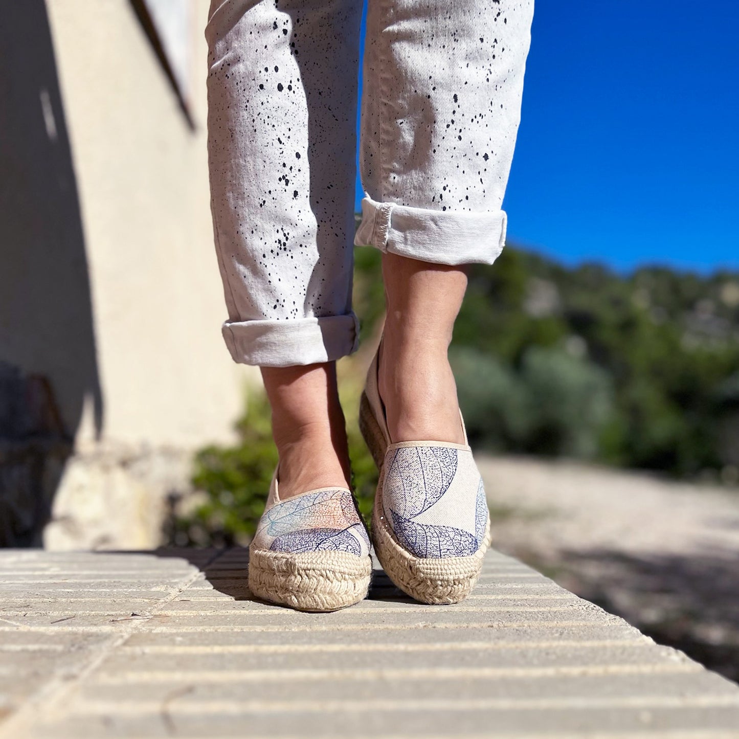 Espadrilles FEUILLES